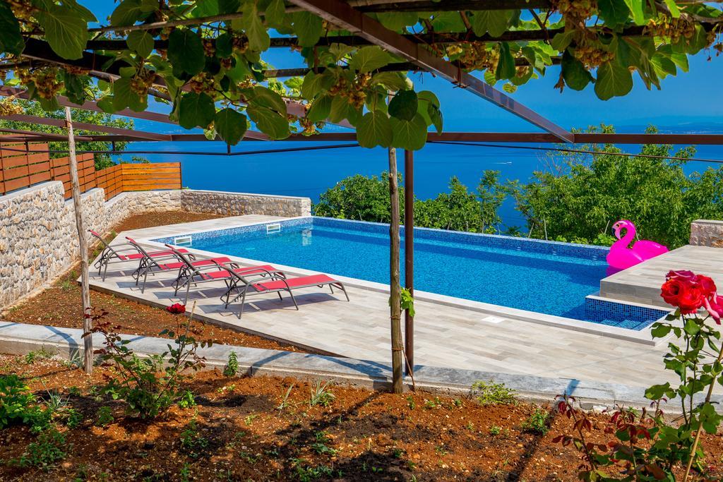 Villa House Obrs Mošćenička Draga Esterno foto